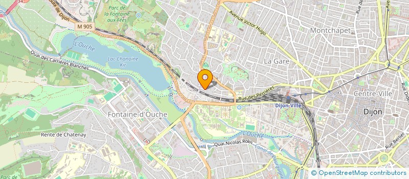 localisation de l'entreprise SCI BOTRAN à DIJON