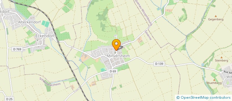 localisation de l'entreprise SCI BOTREL  BOSSENDORF