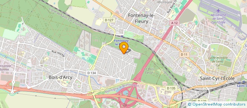 localisation de l'entreprise SCI BOTTA  BOIS-D'ARCY