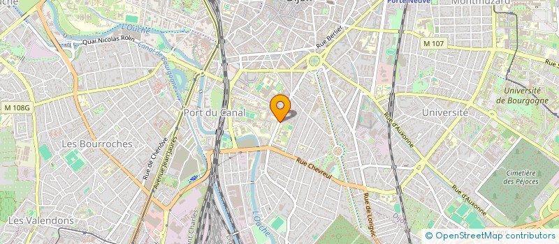 localisation de l'entreprise SCI BOTTARD à DIJON