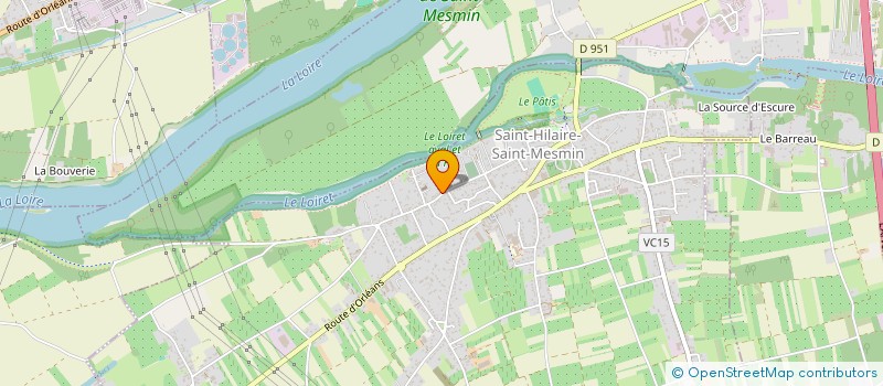 localisation de l'entreprise SCI BOTTELDOORN à SAINT-HILAIRE-SAINT-MESMIN