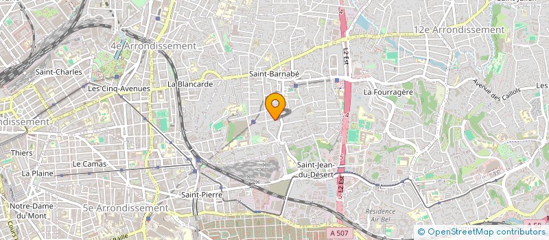 localisation de l'entreprise SCI BOTTLE à MARSEILLE