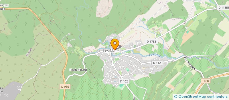 localisation de l'entreprise SCI BOTTRAUD  FONTANES