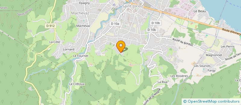 localisation de l'entreprise SCI BOU SAF SAF à SAINT-JORIOZ
