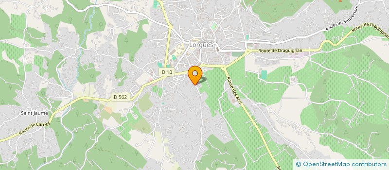 localisation de l'entreprise SCI BOUAISSA  LORGUES