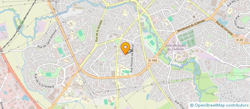 localisation de l'entreprise SCI BOUALAPHANH à CHOLET