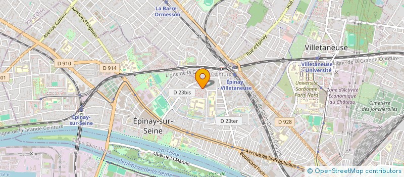 localisation de l'entreprise SCI BOUALEM MEHTAL à EPINAY-SUR-SEINE