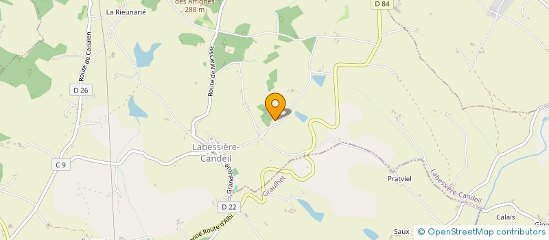 localisation de l'entreprise SCI BOUALI  BALMA