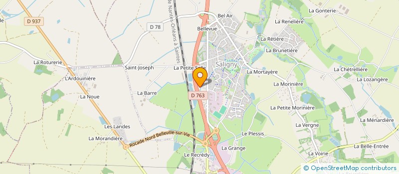 localisation de l'entreprise SCI BOUANCHEAU  BELLEVIGNY