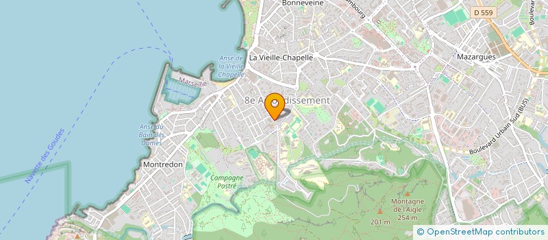 localisation de l'entreprise SCI BOUAZA à MARSEILLE
