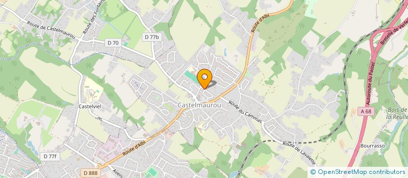 localisation de l'entreprise SCI BOUAZZA N  CASTELMAUROU