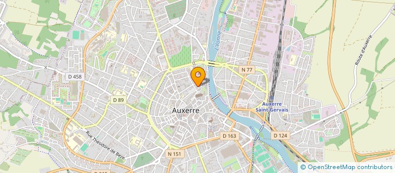 localisation de l'entreprise SCI BOUBA à AUXERRE