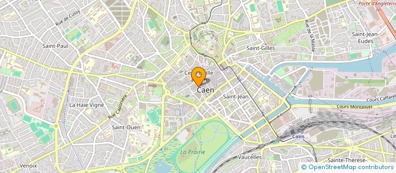 localisation de l'entreprise SCI BOUBOUILLES à CAEN
