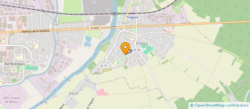 localisation de l'entreprise SCI BOUBU  TRILPORT