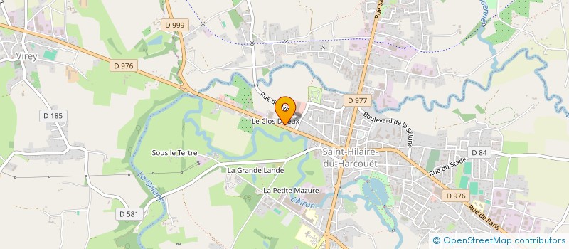 localisation de l'entreprise SCI BOUCE FRERES  SAINT-HILAIRE-DU-HARCOUET