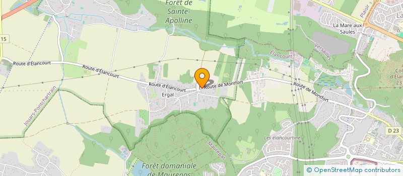 localisation de l'entreprise SCI BOUCHALEN  JOUARS-PONTCHARTRAIN