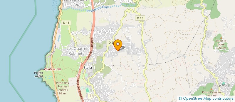 localisation de l'entreprise SCI BOUCHE-GODIER  SAINT-LEU