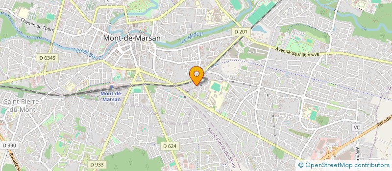 localisation de l'entreprise SCI BOUCHER à MONT-DE-MARSAN
