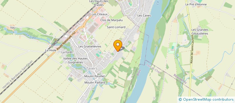 localisation de l'entreprise SCI BOUCHER INCO à TAVERS
