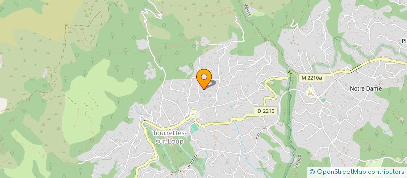 localisation de l'entreprise SCI BOUCHET-TOURNIER à TOURRETTES-SUR-LOUP