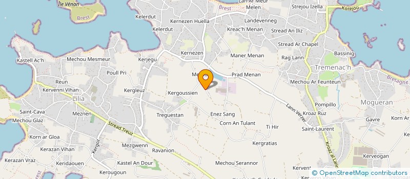 localisation de l'entreprise SCI BOUCHEUR  PLOUGUERNEAU