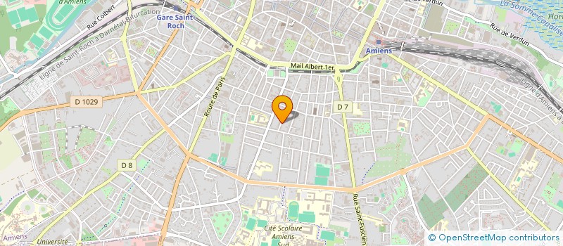 localisation de l'entreprise SCI BOUCHEZ à AMIENS
