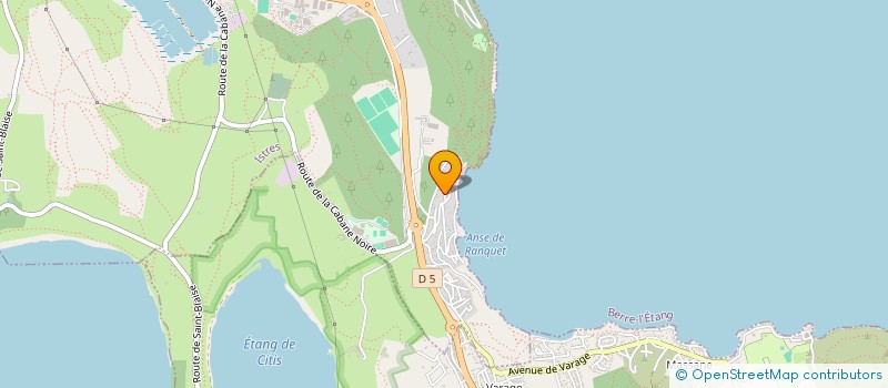 localisation de l'entreprise SCI BOUCHON  ISTRES