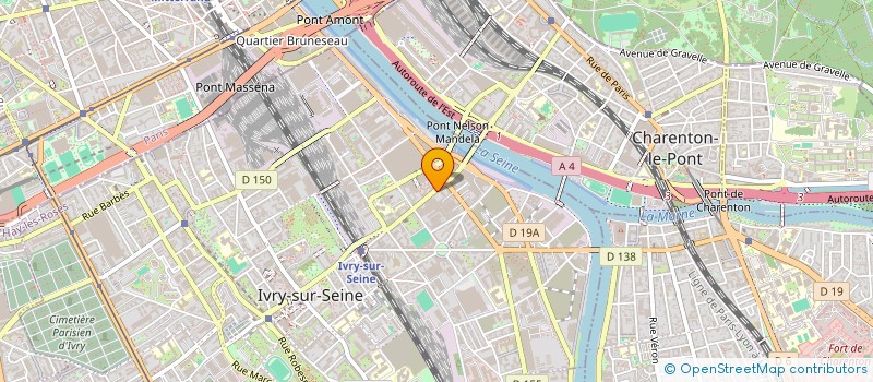 localisation de l'entreprise SCI BOUCHOU à IVRY-SUR-SEINE