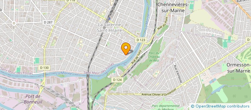 localisation de l'entreprise SCI BOUCHOUCHA à SAINT-MAUR-DES-FOSSES