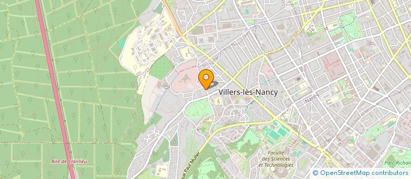 localisation de l'entreprise SCI BOUCICAUT  VILLERS-LES-NANCY