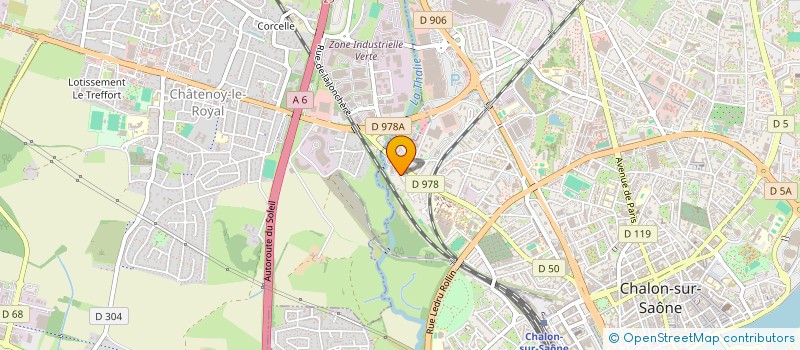 localisation de l'entreprise SCI BOUCICAUT  CHALON-SUR-SAONE