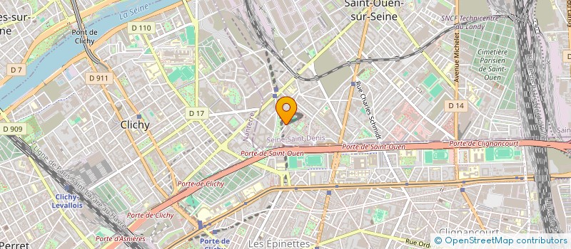 localisation de l'entreprise SCI BOUCISS2L à SAINT-OUEN-SUR-SEINE