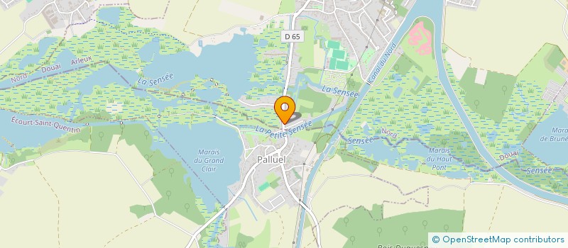 localisation de l'entreprise SCI BOUCLY DE LA SENSEE  ARLEUX