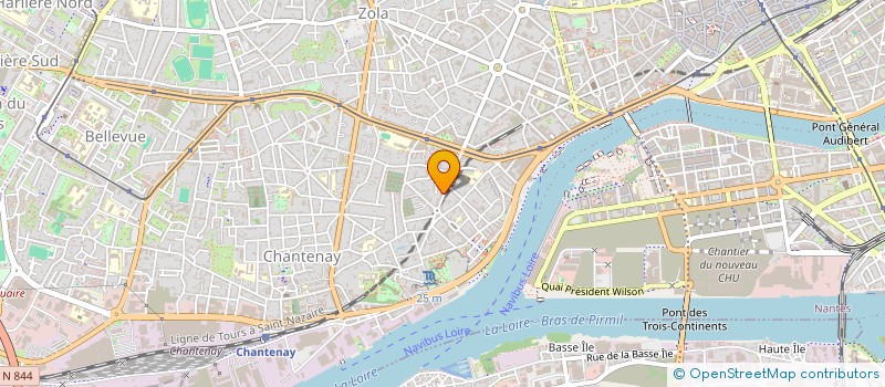 localisation de l'entreprise SCI BOUCRAIP à NANTES