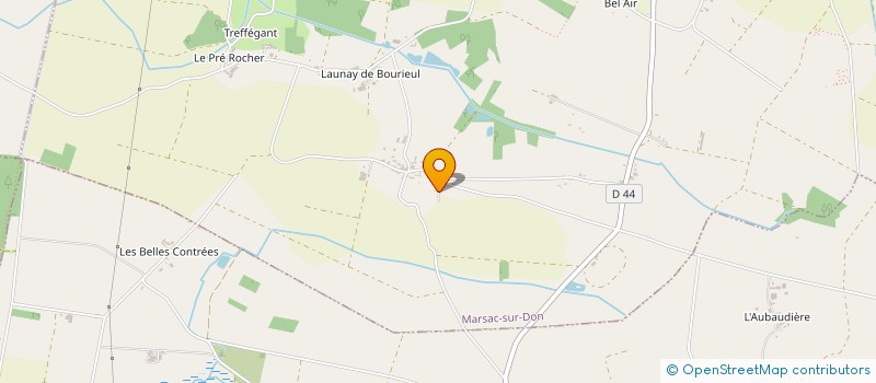 localisation de l'entreprise SCI BOUCRO  MARSAC-SUR-DON