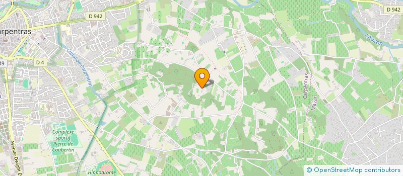 localisation de l'entreprise SCI BOUDALT  CARPENTRAS