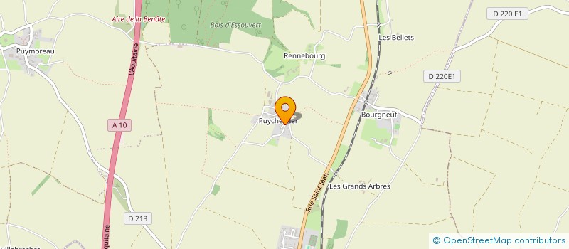 localisation de l'entreprise SCI BOUDEAU  VERVANT