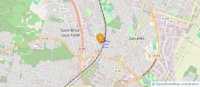 localisation de l'entreprise SCI BOUDEH à SAINT-BRICE-SOUS-FORET
