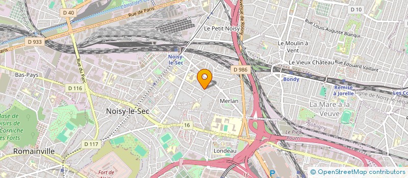 localisation de l'entreprise SCI BOUDERHEM à NOISY-LE-SEC