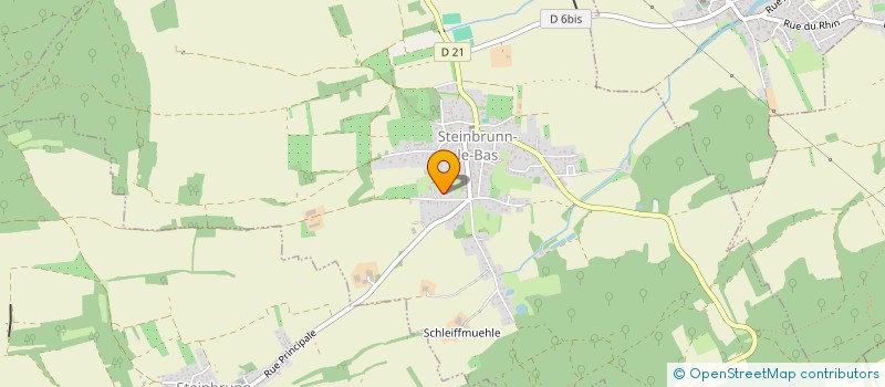 localisation de l'entreprise SCI BOUDHA 1ER  STEINBRUNN-LE-BAS