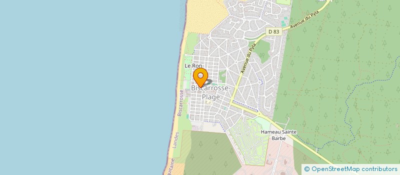 localisation de l'entreprise SCI BOUDIGUES TAFAR  BISCARROSSE