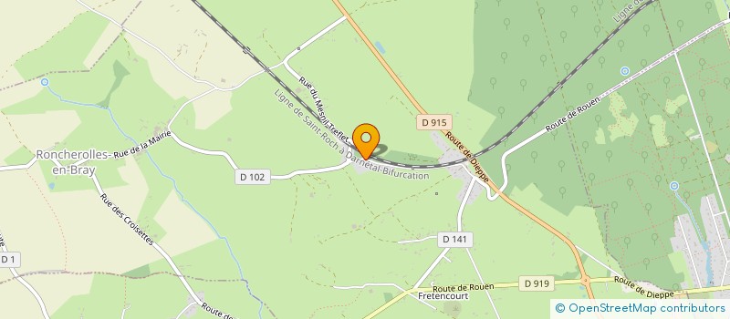 localisation de l'entreprise SCI BOUDIN'S FAMILY  RONCHEROLLES-EN-BRAY