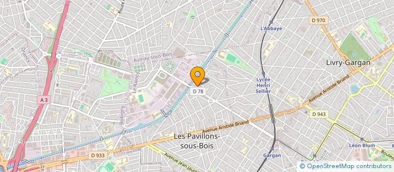 localisation de l'entreprise SCI BOUDISSA  LES PAVILLONS-SOUS-BOIS