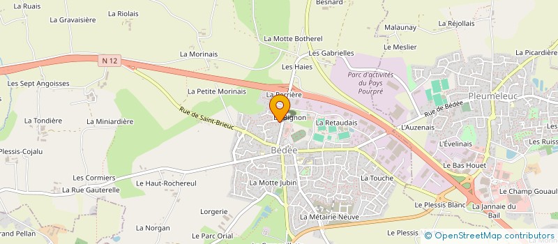 localisation de l'entreprise SCI BOUESNEL  BEDEE