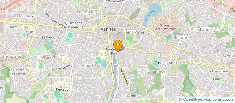 localisation de l'entreprise SCI BOUFFANT à VANNES