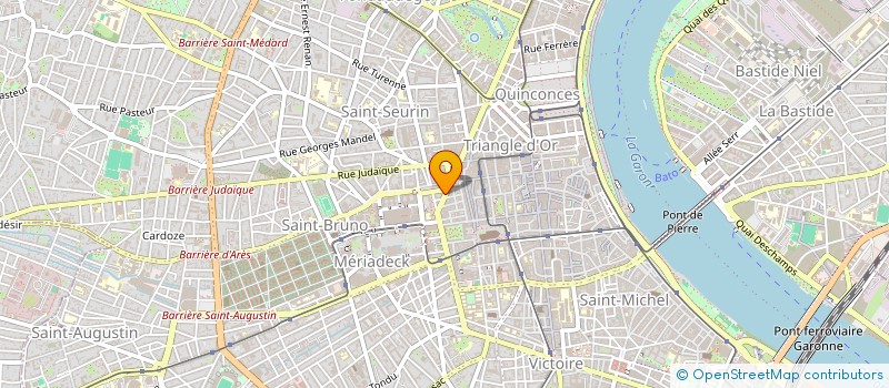 localisation de l'entreprise SCI BOUFFARD  BORDEAUX