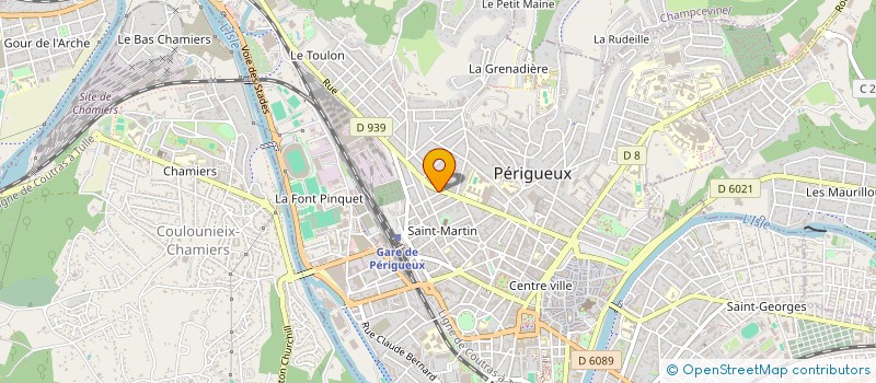 localisation de l'entreprise SCI BOUFFIER FRERES à PERIGUEUX