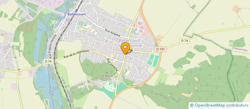 localisation de l'entreprise SCI BOUGER MILLY à BALLANCOURT-SUR-ESSONNE