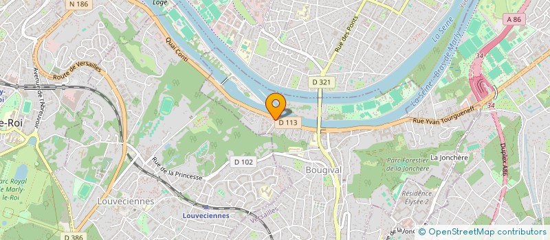 localisation de l'entreprise SCI BOUGIVAL QUEBEC  BOUGIVAL