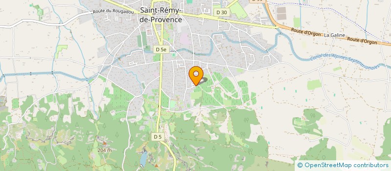 localisation de l'entreprise SCI BOUGNO à SAINT-REMY-DE-PROVENCE